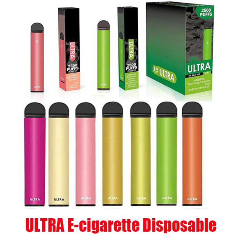 ULTRA Disposable Pod Device Kit E-cigarette 2500 Pufffs 850mAh Battery Prefilled Cartridge Vape Pen Vs Puff XXL Bang Bar Plus EXTRA
ULTRA Disposable Pod Device Kit E-cigarette 2500 Pufffs 850mAh Battery Prefilled Cartridge Vape Pen Vs Puff XXL Bang Bar Plus EXTRA