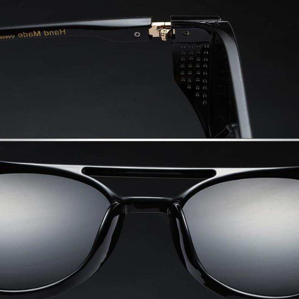 sunglasses Fashionable sun frames Retro Men's Life Goggles, Leather Classic Sunglasses,Plastic Punk Mirroed Lens Frosted Sun glasses HS97373, Black
sunglasses Fashionable sun frames Retro Men's Life Goggles, Leather Classic Sunglasses,Plastic Punk Mirroed Lens Frosted Sun glasses HS97373, Black