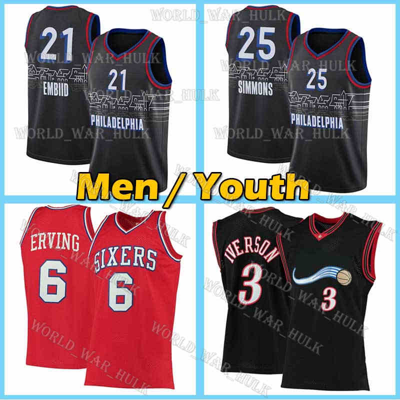 Joel 21 Embiid Basketball Jersey Julius 6 Erving 76er Ben 25 Simmons Philadelphias Allen 3 Iverson Jerseys Mens Kid Youth Georgetown Hoyas C, Black;red
Joel 21 Embiid Basketball Jersey Julius 6 Erving 76er Ben 25 Simmons Philadelphias Allen 3 Iverson Jerseys Mens Kid Youth Georgetown Hoyas C, Black;red