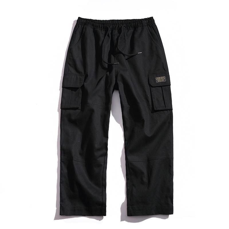 Prowow 2021 Spring Autumn Men's Hip-hop Overalls Japanese Loose Large Size Casual Pants Harem Trousers