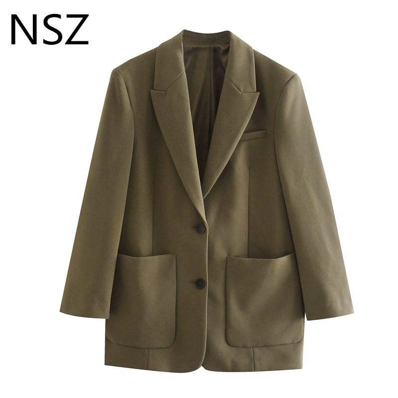 Women Oversized Vintage Long Blazer Single Breasted Loose Suit Jacket Ladies Office Coat Outerwear Women's Suits & Blazers, 20-1
Women Oversized Vintage Long Blazer Single Breasted Loose Suit Jacket Ladies Office Coat Outerwear Women's Suits & Blazers, 20-1