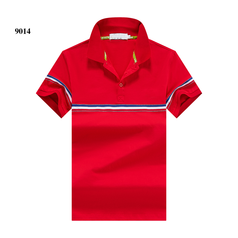 Summer Men's Polo Shirt Lapel Collar Cotton Striped Casual Short Sleeve 5 Colors, White
Summer Men's Polo Shirt Lapel Collar Cotton Striped Casual Short Sleeve 5 Colors, White