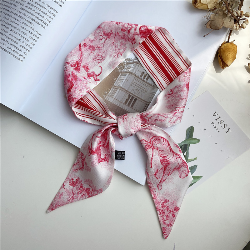 Korean Version Spring an Summer Female Sharp Corner Bining Bag Hanle Silk Scarf Long Small Ribbon ecoration Hair Ban Tie, Striped tiger red
Korean Version Spring an Summer Female Sharp Corner Bining Bag Hanle Silk Scarf Long Small Ribbon ecoration Hair Ban Tie, Striped tiger red