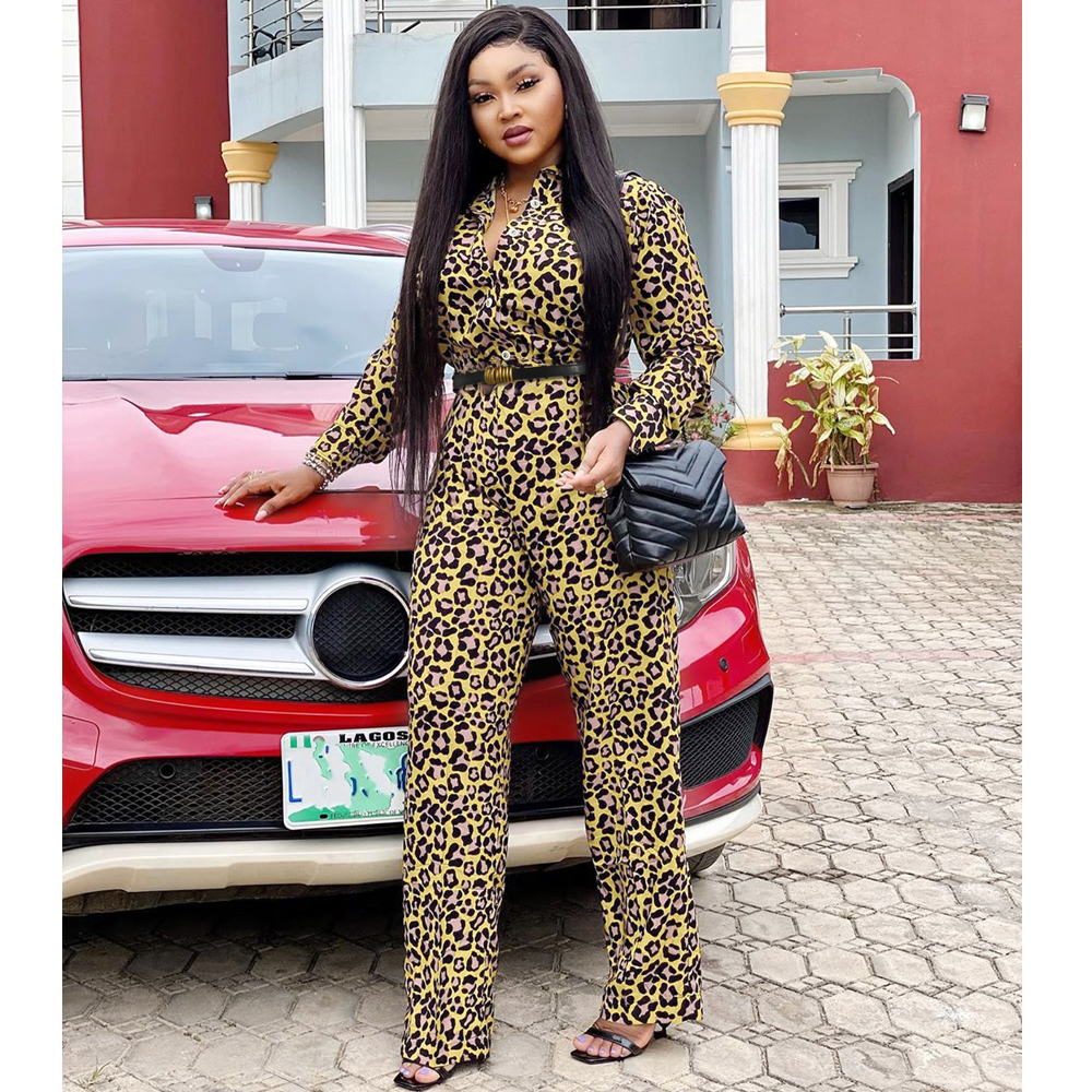 2021african print leopard jumpsuits women dashiki clothes jumpsuit romper 2021 spring fashion lady outfits pants suit with belt, Red
2021african print leopard jumpsuits women dashiki clothes jumpsuit romper 2021 spring fashion lady outfits pants suit with belt, Red