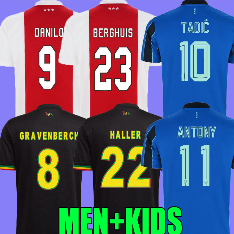 21 22 ajaxes Bob Marley Soccer Jerseys TADIC BERGHUIS HALLER Third black Kit BLIND NERES CRUYFF KLAASSEN GRAVENBERCH 2022 football shirts men kids sets uniforms top, Special blue player version
21 22 ajaxes Bob Marley Soccer Jerseys TADIC BERGHUIS HALLER Third black Kit BLIND NERES CRUYFF KLAASSEN GRAVENBERCH 2022 football shirts men kids sets uniforms top, Special blue player version