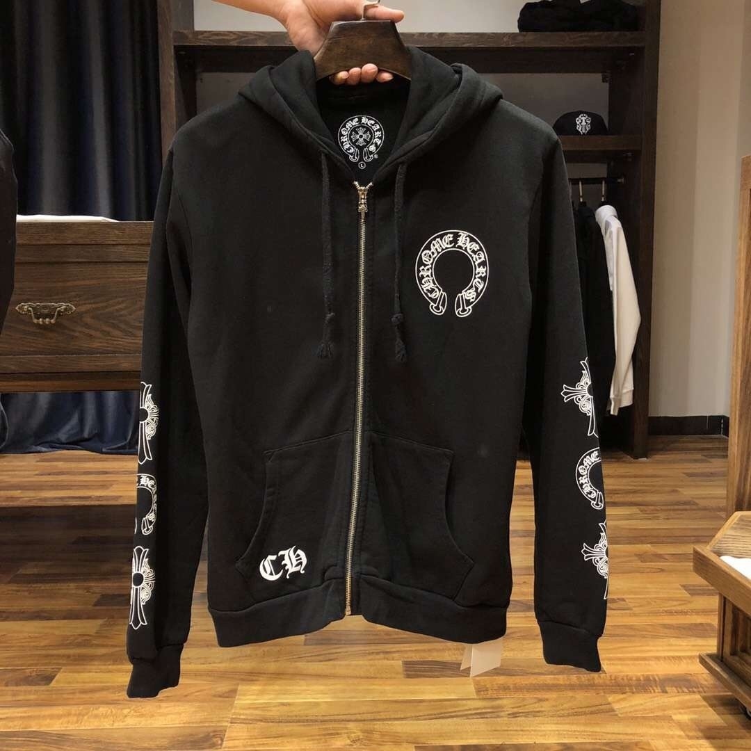 Hearts/chrome Crosin Horseshoe Cross t Sanskrit Hooded Zipper Men's and Women's Sweater Coats NWEM, Black
Hearts/chrome Crosin Horseshoe Cross t Sanskrit Hooded Zipper Men's and Women's Sweater Coats NWEM, Black