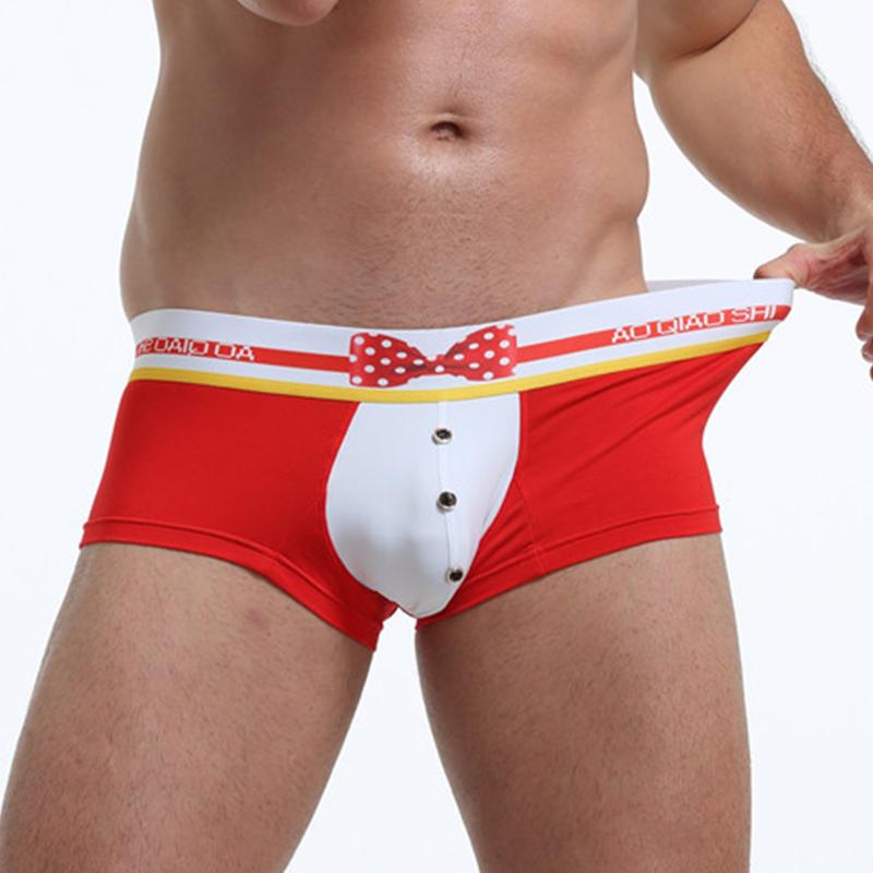 Underpants #M-XXL Men Button Bulge Pouch Boxer Brief Sissy Underwear Bowknot Printing Waistband Shorts Pool Party Swimwear, Black;white
Underpants #M-XXL Men Button Bulge Pouch Boxer Brief Sissy Underwear Bowknot Printing Waistband Shorts Pool Party Swimwear, Black;white