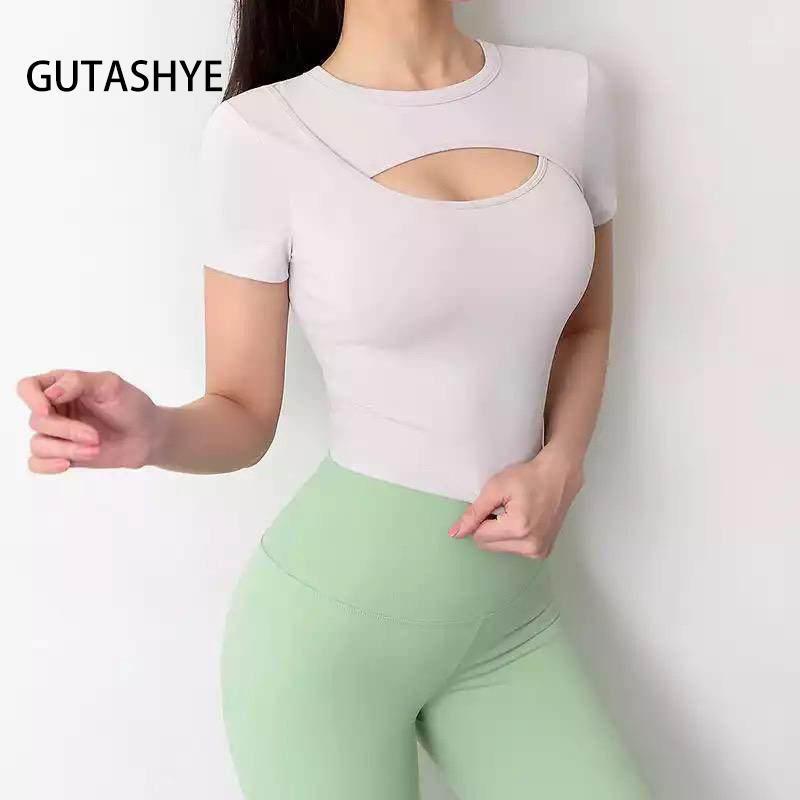 Yoga Outfit Sports Top Women Short Sleeve Shirt Naked-feel Fabric Gym Female Elastic Fitness Sweat Running Pullover Workout Blouse, Pink
Yoga Outfit Sports Top Women Short Sleeve Shirt Naked-feel Fabric Gym Female Elastic Fitness Sweat Running Pullover Workout Blouse, Pink