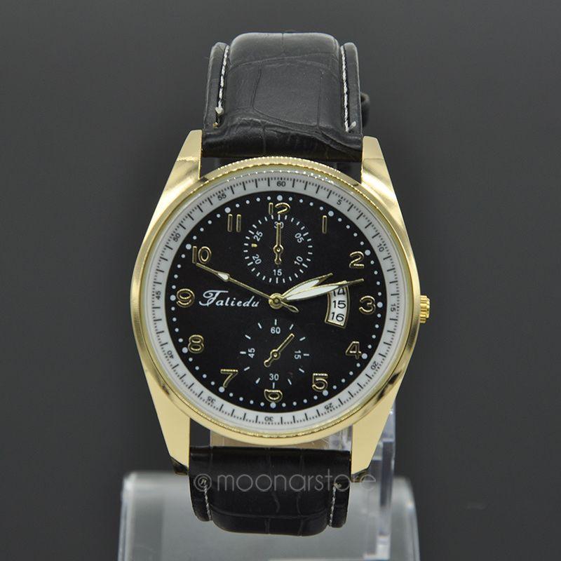Wristwatches Luxury Men\\'s Watches Leather Band Male Analog Quartz Watch Men Fashion Casual With Calendar Relogio, As the picture shows
Wristwatches Luxury Men\\'s Watches Leather Band Male Analog Quartz Watch Men Fashion Casual With Calendar Relogio, As the picture shows