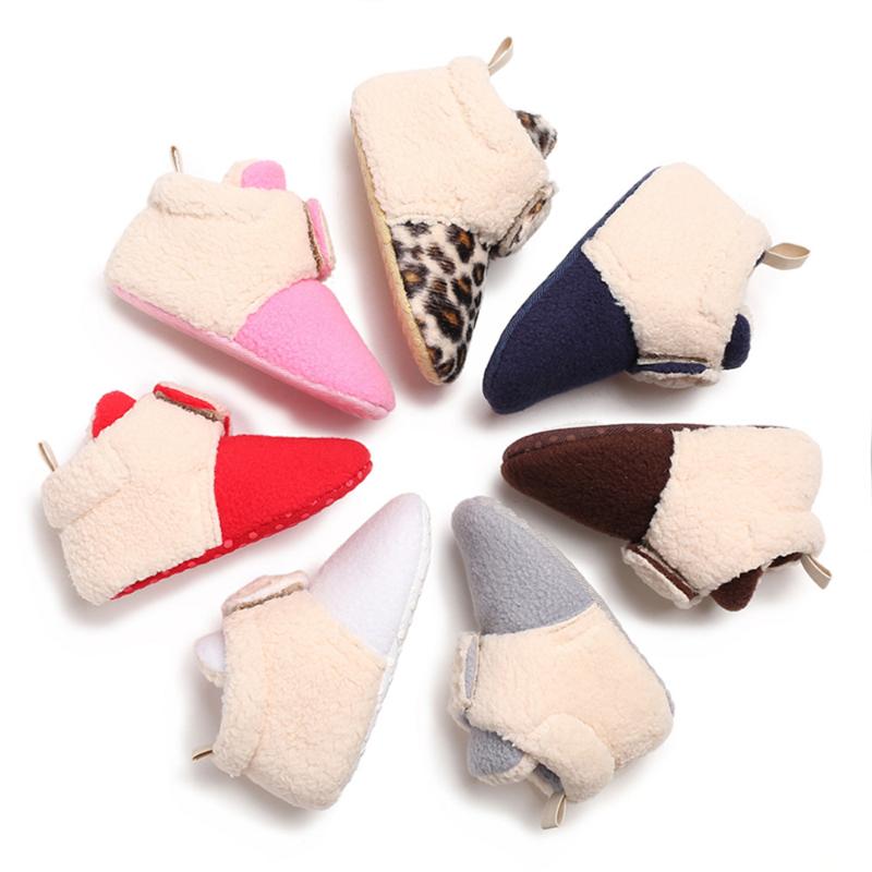 First Walkers Winter Warm Faux Fleece Bootie Infant Toddler Crib Shoes Floor Indoor Walking Shoe Soft Sole Anti-slip, Brown
First Walkers Winter Warm Faux Fleece Bootie Infant Toddler Crib Shoes Floor Indoor Walking Shoe Soft Sole Anti-slip, Brown