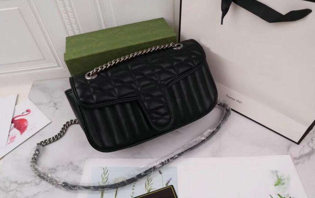 2022 Marmont silver Chain Shoulder Bags woman Fashion Classic Designer Handbags Lady Leather Banquet Black Messenger Crossbody Bag
2022 Marmont silver Chain Shoulder Bags woman Fashion Classic Designer Handbags Lady Leather Banquet Black Messenger Crossbody Bag
