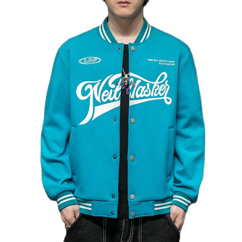 Men's Jackets Spring Autumn Letter Printing Baseball Jacket Women's Coat Couple Bomber Unisex Boyfriend Style Varsity Hiphop Street, Grey
Men's Jackets Spring Autumn Letter Printing Baseball Jacket Women's Coat Couple Bomber Unisex Boyfriend Style Varsity Hiphop Street, Grey