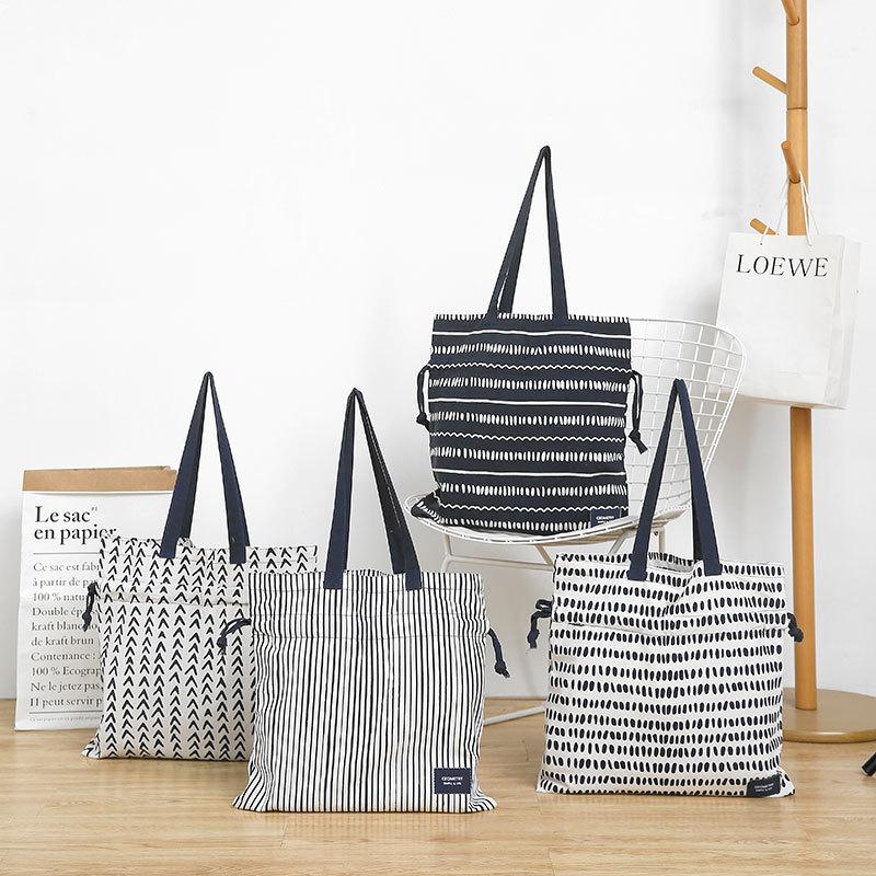 Storage Bags Women Large Capacity Drawstring Handbag Simple Soft Cloth Shoulder Shopping Bag Sundries Travel Canvas Organizer
Storage Bags Women Large Capacity Drawstring Handbag Simple Soft Cloth Shoulder Shopping Bag Sundries Travel Canvas Organizer