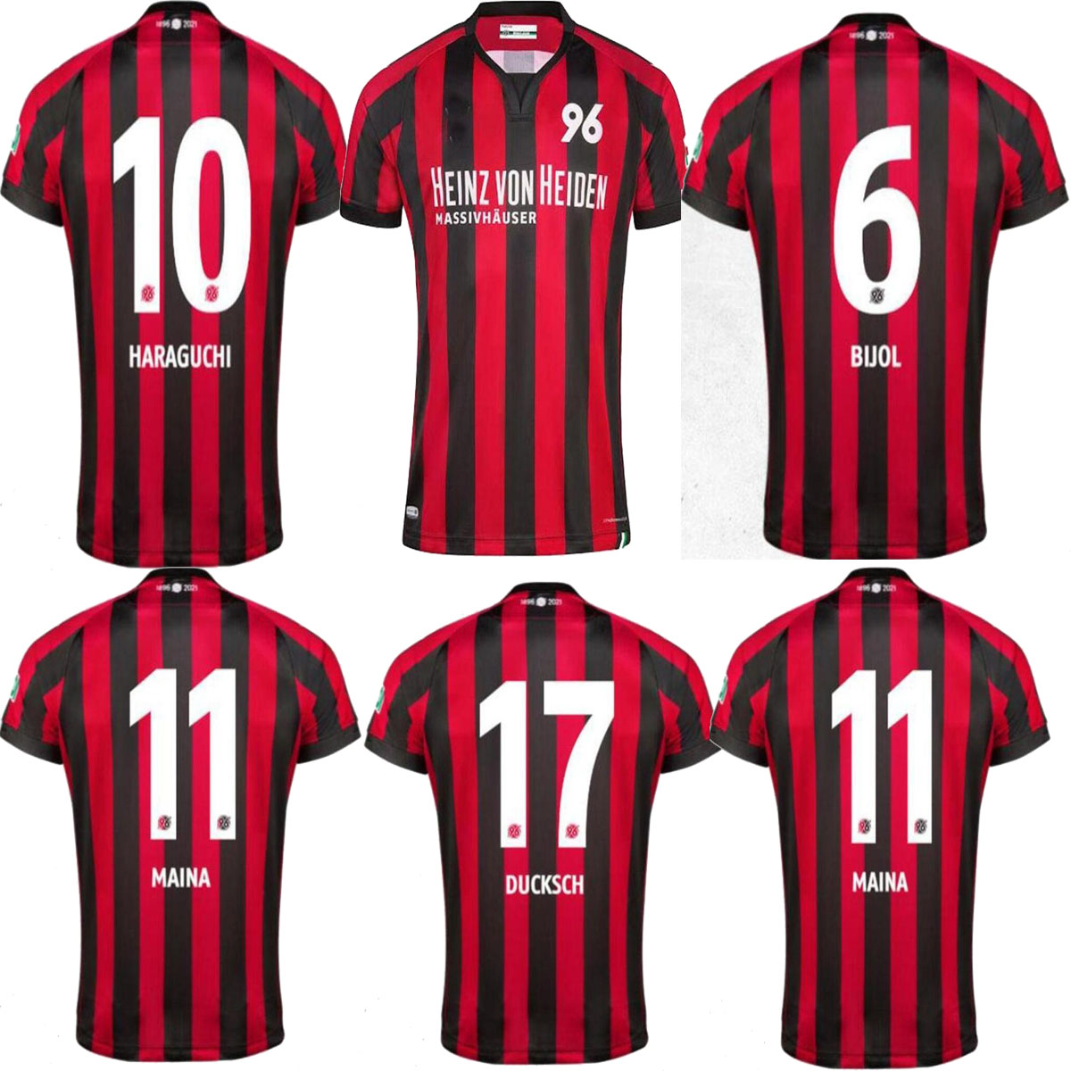 2021 2022 Hannover 125th anniversary special 96 soccer jerseys home 21 22 MAINA BIJOL HARAGUCHI DUCKSCH SCHINDLER Football shirt
2021 2022 Hannover 125th anniversary special 96 soccer jerseys home 21 22 MAINA BIJOL HARAGUCHI DUCKSCH SCHINDLER Football shirt