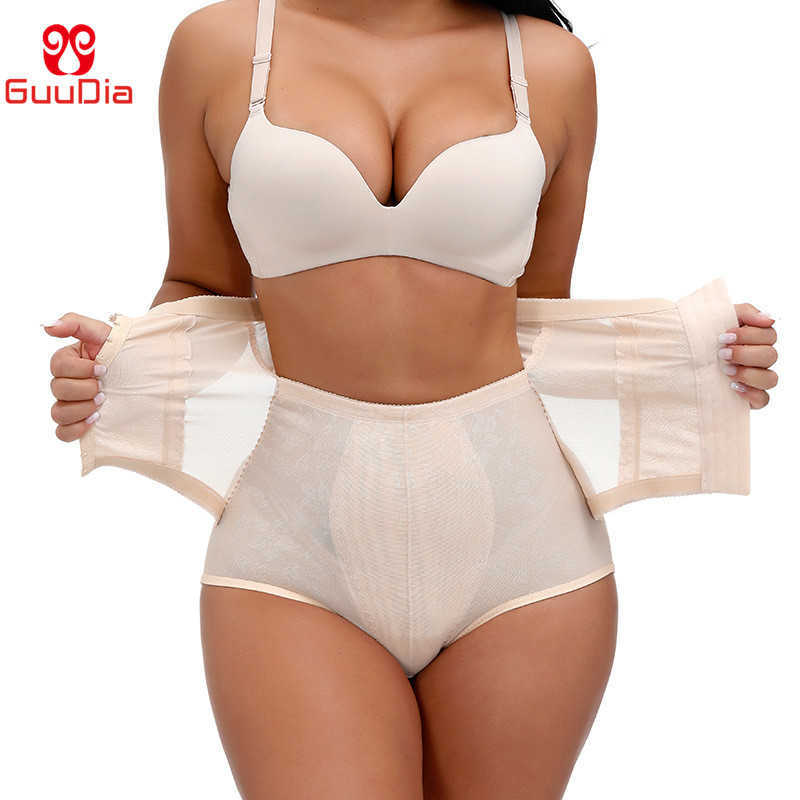 GUUDIA Women Butt Lifter Shapewear Hi-Waist Hooks Firm Tummy Panty Waist Trainer Body Shaper Seamless Control Panties, Black
GUUDIA Women Butt Lifter Shapewear Hi-Waist Hooks Firm Tummy Panty Waist Trainer Body Shaper Seamless Control Panties, Black
