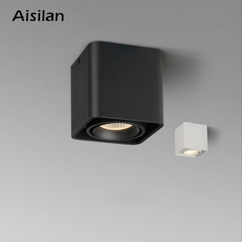 Aisilan Black White Ceiling Lights Square Down Light Anti-glare 9W Modern Spot Surface Ra93 Bedroom Living Room
Aisilan Black White Ceiling Lights Square Down Light Anti-glare 9W Modern Spot Surface Ra93 Bedroom Living Room