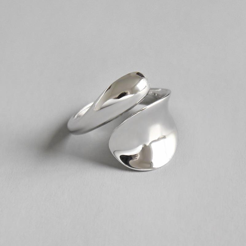 Cluster Rings Minimalist Authentic S925 Sterling Silver Geometric Glossy Smooth SurFace Tears Waterdrop & Ring Adjust TLJ533
Cluster Rings Minimalist Authentic S925 Sterling Silver Geometric Glossy Smooth SurFace Tears Waterdrop & Ring Adjust TLJ533