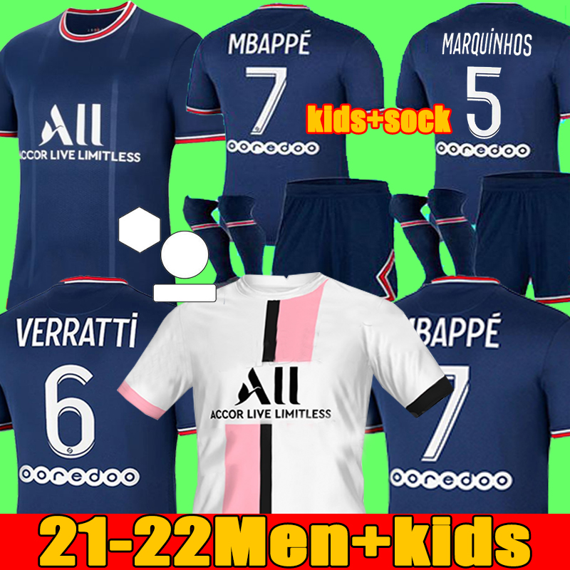 Tops MBAPPE KEAN soccer jersey 21 22 Maillots de football shirts 2021 2022 MARQUINHOS VERRATTI KIMPEMBE men + kids kit uniforms enfants maillot de foot fourth, 21/22 home men+patch2
Tops MBAPPE KEAN soccer jersey 21 22 Maillots de football shirts 2021 2022 MARQUINHOS VERRATTI KIMPEMBE men + kids kit uniforms enfants maillot de foot fourth, 21/22 home men+patch2