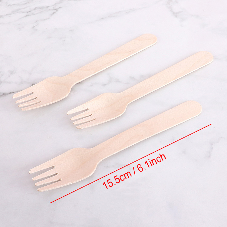 Disposable Eco-friendly Wood Flatware Dinnerware Spoon Knife Wooden Cutlery Set Fork Knives Dessert Scoop Wedding Party Tableware GGA5131 Free shippin