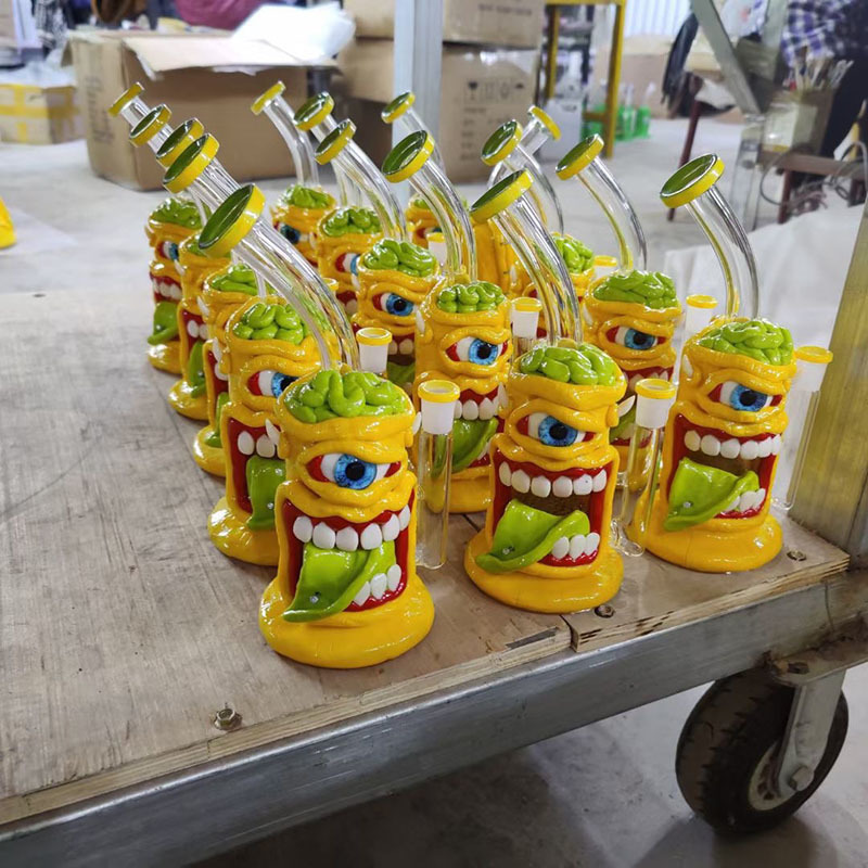 9inch Eye 3D Glass Bong Water Pipe hookah Scary monster bongs Colorful Oil Rigs Colored with Bowl
9inch Eye 3D Glass Bong Water Pipe hookah Scary monster bongs Colorful Oil Rigs Colored with Bowl