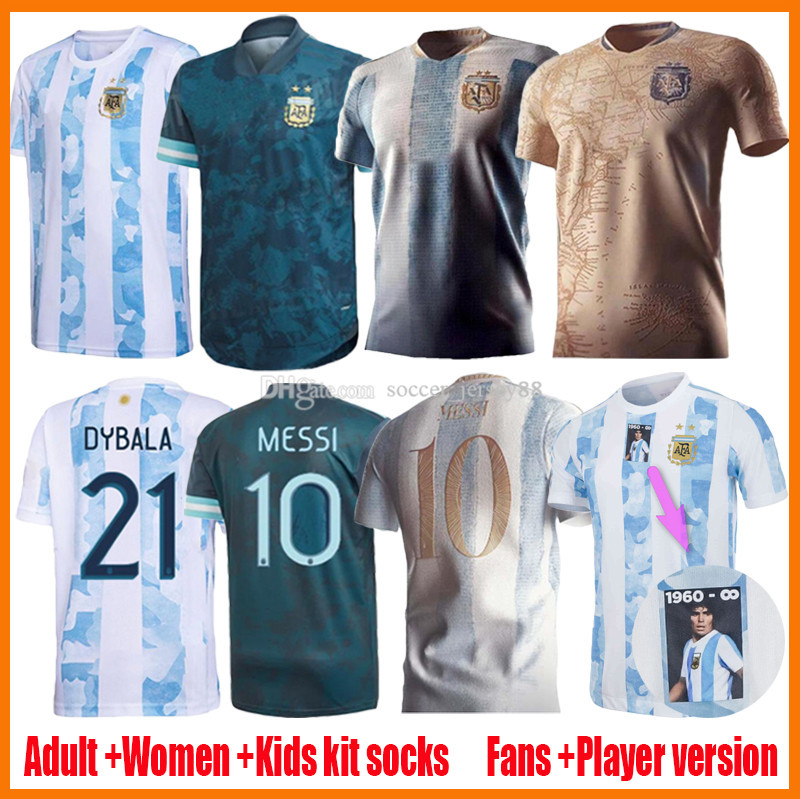 2021 Argentina Home away Soccer Jerseys player version women lady 20 21 22 200th MESSI DYBALA Kids kits Football Shirt AGUERO ICARDI Maradona camiseta de futbol, Kids home kit
2021 Argentina Home away Soccer Jerseys player version women lady 20 21 22 200th MESSI DYBALA Kids kits Football Shirt AGUERO ICARDI Maradona camiseta de futbol, Kids home kit