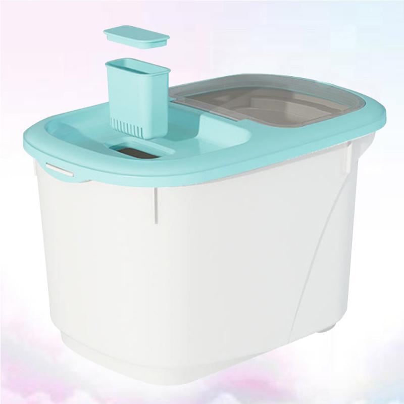 Storage Bottles & Jars 15KG Large Multifunctional Rice Bucket Kitchen Insect-proof Sealed Grain Bin Moisture-proof Cylinder Kitche
Storage Bottles & Jars 15KG Large Multifunctional Rice Bucket Kitchen Insect-proof Sealed Grain Bin Moisture-proof Cylinder Kitche