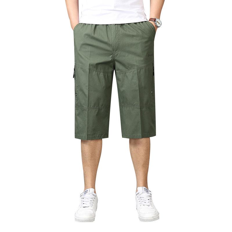 Casual Business Style Sweat Shorts Summer Men Casual Shorts Oversize Mens Cargo Solid Straight Short Pants Men Sweatpants Cotton