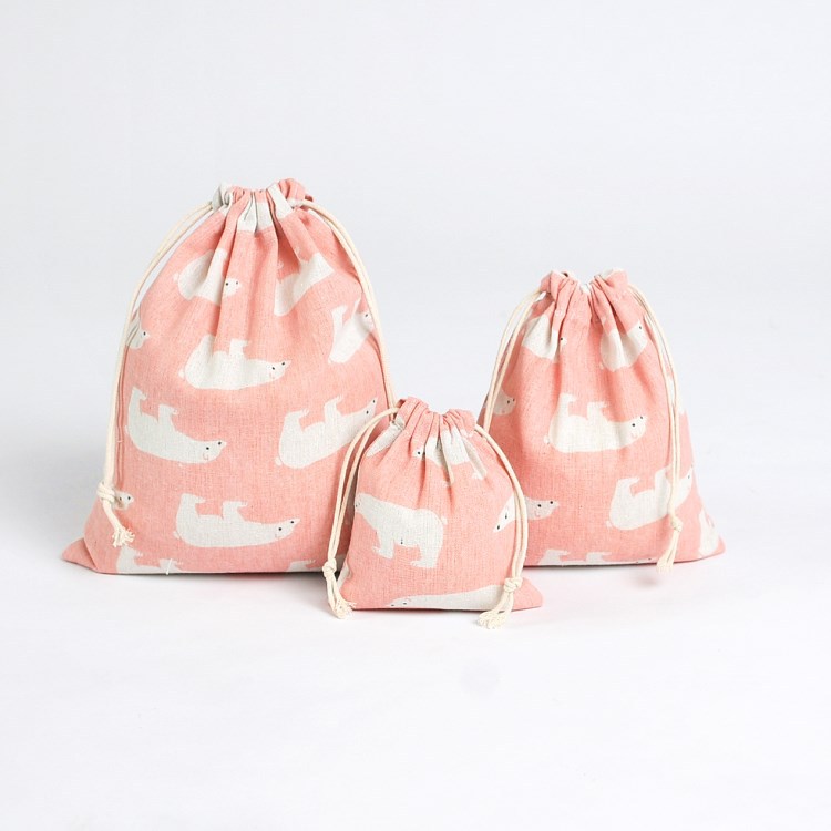 Handmade cotton linen storage bundle Drawstring Bag Tea Gift happy candy Bag Makeup cartoon polar bear
Handmade cotton linen storage bundle Drawstring Bag Tea Gift happy candy Bag Makeup cartoon polar bear