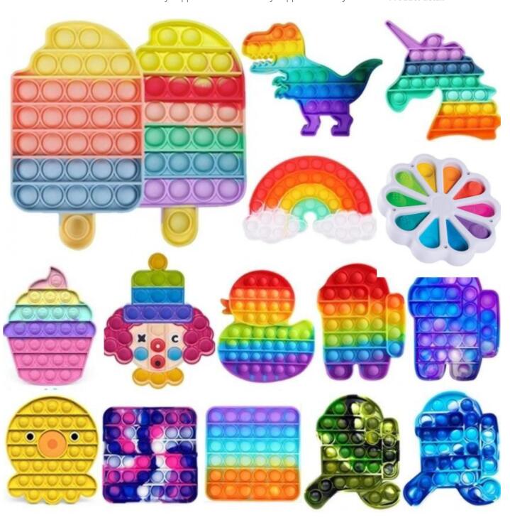 48 STYLES Pop It tie-dye Color Fidget Toy Keychain Sensory Push Pop Bubble Fidget Sensory Toy Autism Special Needs Anxiety Stress Reliever f
48 STYLES Pop It tie-dye Color Fidget Toy Keychain Sensory Push Pop Bubble Fidget Sensory Toy Autism Special Needs Anxiety Stress Reliever f