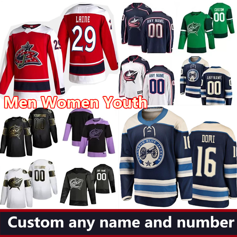 Columbus Blue jackets jersey 8 Zachary Werenski 13 Cam Atkinson 71 Nick Foligno 29 Patrik laine Seth Jones Oliver Bjorkstrand Elvis Merzlikins Custom hockey Jerseys, Youth's color 4
Columbus Blue jackets jersey 8 Zachary Werenski 13 Cam Atkinson 71 Nick Foligno 29 Patrik laine Seth Jones Oliver Bjorkstrand Elvis Merzlikins Custom hockey Jerseys, Youth's color 4