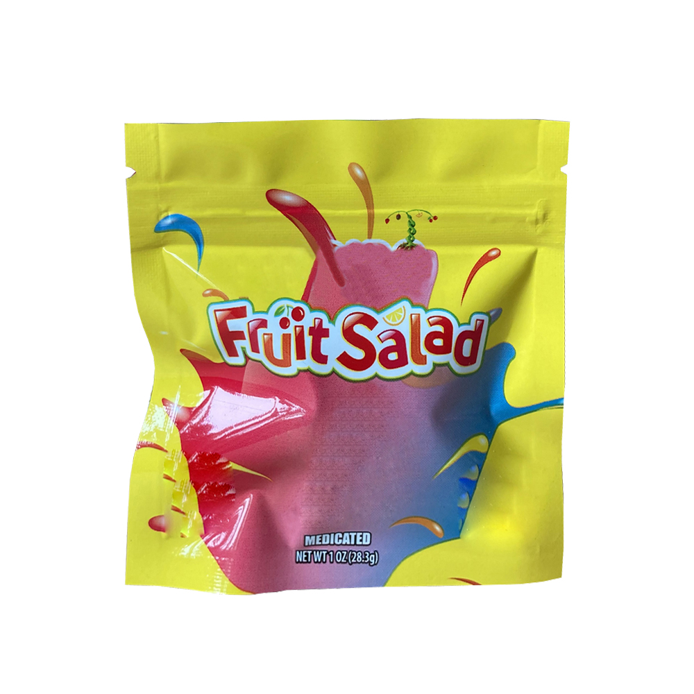 Aribo Kandy Edible Package Mylar Bags For Fruit Salat Food Yellow Color Zipper Bag
Aribo Kandy Edible Package Mylar Bags For Fruit Salat Food Yellow Color Zipper Bag