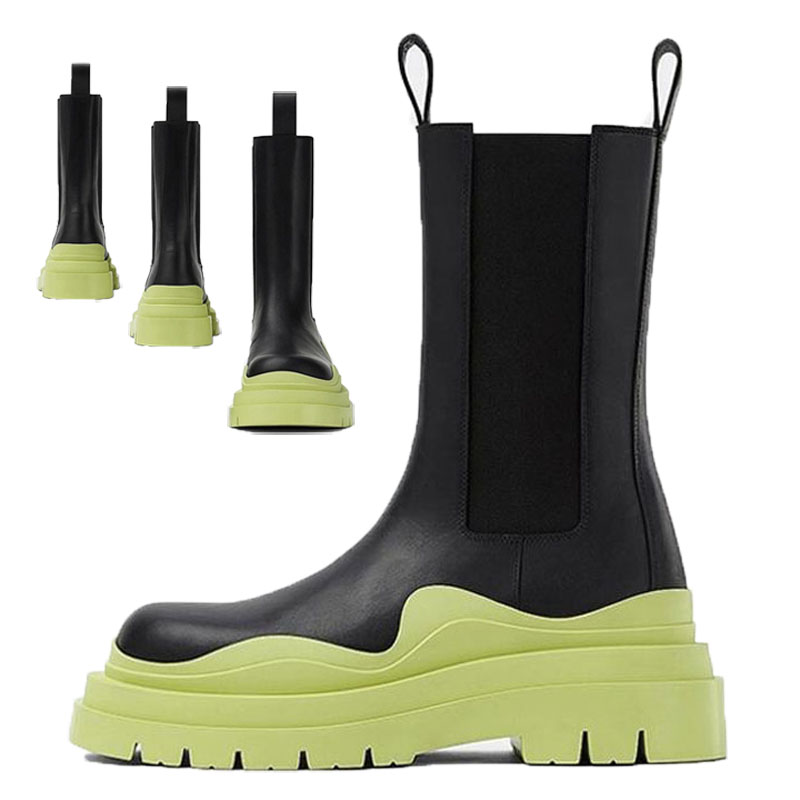 2021 New Fruit Green soles Bottega-booties TIRE BOOTS Man women platform chunky boot lady boot luxury designer women boots Mid-Calf designer boots 35--45, Shoes boxes
2021 New Fruit Green soles Bottega-booties TIRE BOOTS Man women platform chunky boot lady boot luxury designer women boots Mid-Calf designer boots 35--45, Shoes boxes
