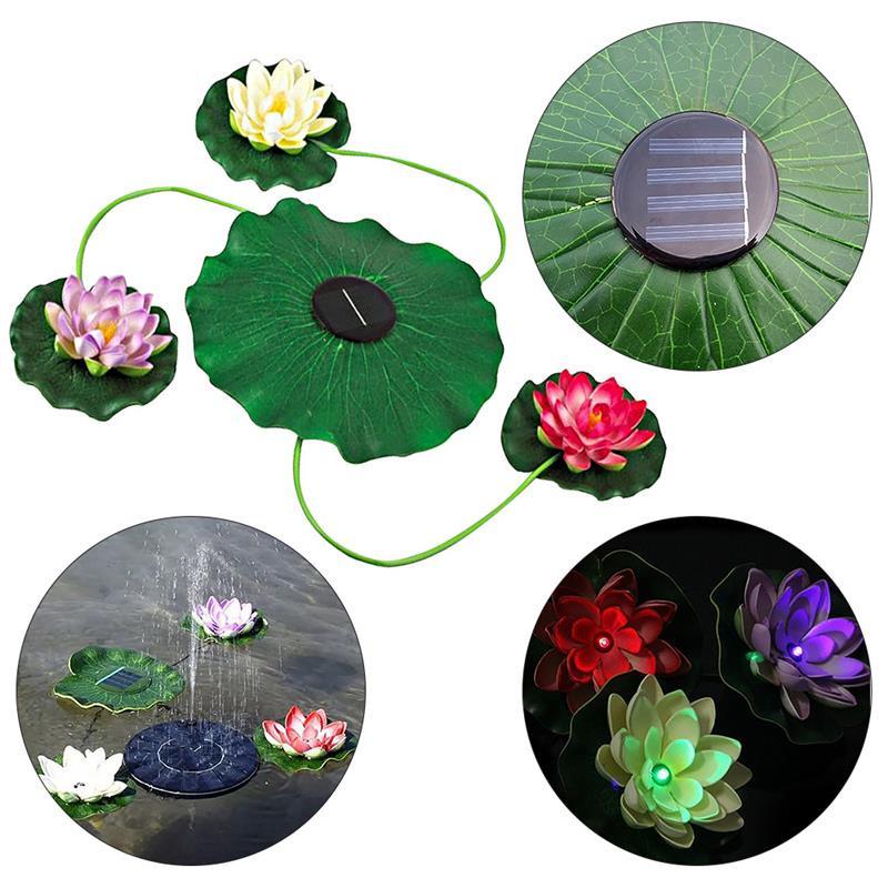 Decorative Flowers & Wreaths Outdoor Solar Power Energy Lotus Light LED Floating Flower Waterproof Lamp Night Lights For Pool Pond Garden De
Decorative Flowers & Wreaths Outdoor Solar Power Energy Lotus Light LED Floating Flower Waterproof Lamp Night Lights For Pool Pond Garden De