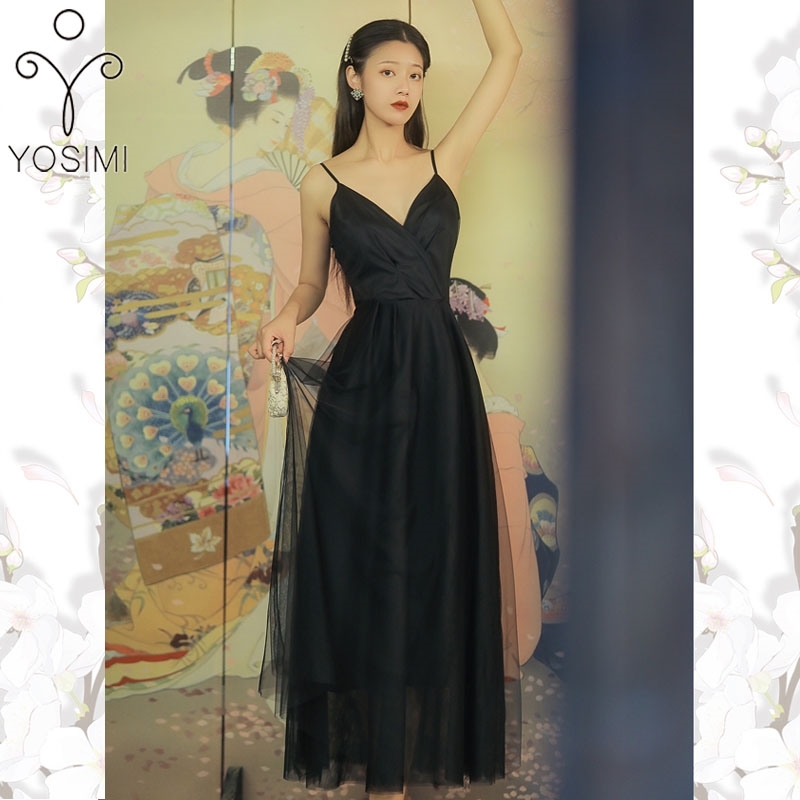 YOSIMI V-neck Sleeveless Sexy Women Black Dress Summer Maxi Mesh Spaghetti Strap Long Tunic Evening Party Vestidos 210604, White
YOSIMI V-neck Sleeveless Sexy Women Black Dress Summer Maxi Mesh Spaghetti Strap Long Tunic Evening Party Vestidos 210604, White