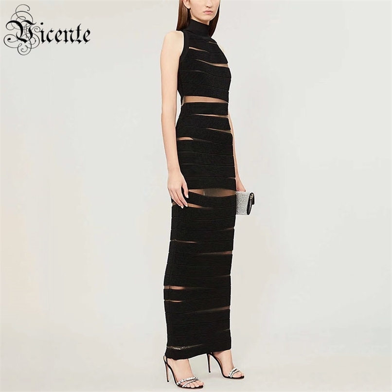 Free Women Maxi Dress Sexy Mesh Patchwork Sleeveless Bodycon Tutleneck Celebrity Party Bandage Vestidos 210520, White
Free Women Maxi Dress Sexy Mesh Patchwork Sleeveless Bodycon Tutleneck Celebrity Party Bandage Vestidos 210520, White