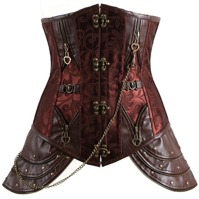 Woman Bustiers Cheap 2016 Corpetes Hot E Espartilhos Sexy Steel Boned Waist Trainer Corset Steampunk Gothic Corset Lingerie Corselet Overbus, As shown
Woman Bustiers Cheap 2016 Corpetes Hot E Espartilhos Sexy Steel Boned Waist Trainer Corset Steampunk Gothic Corset Lingerie Corselet Overbus, As shown