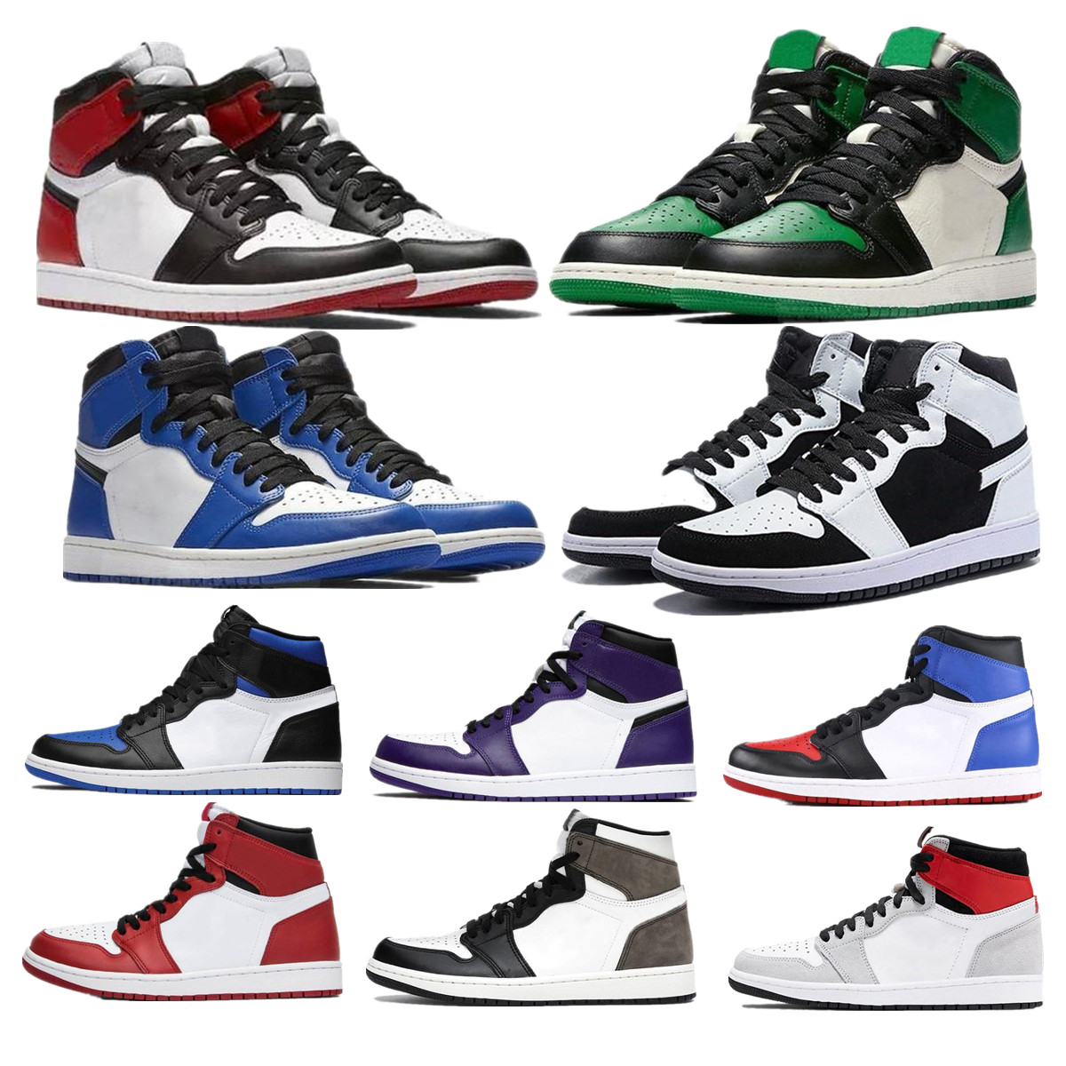 Pine Green Black Jumpman 1 1s shoe Bloodline Men Designer Sneakers Fearless Obsidian UNC Patent gold toe Trainers shoes, Good shoes
Pine Green Black Jumpman 1 1s shoe Bloodline Men Designer Sneakers Fearless Obsidian UNC Patent gold toe Trainers shoes, Good shoes