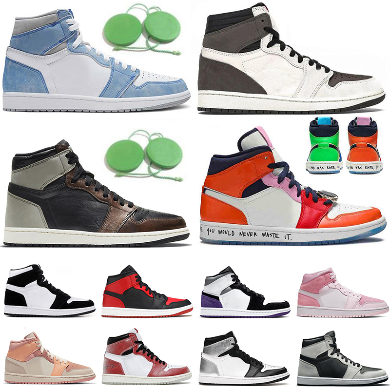 2021 top quality 1s women mens basketball shoes jumpman 1 High OG Hyper Royal Mid Barely Orange Digital Pink Chicago Patina womens trainers sports sneakers size 36-46, A16 light smoke grey 36-46
2021 top quality 1s women mens basketball shoes jumpman 1 High OG Hyper Royal Mid Barely Orange Digital Pink Chicago Patina womens trainers sports sneakers size 36-46, A16 light smoke grey 36-46