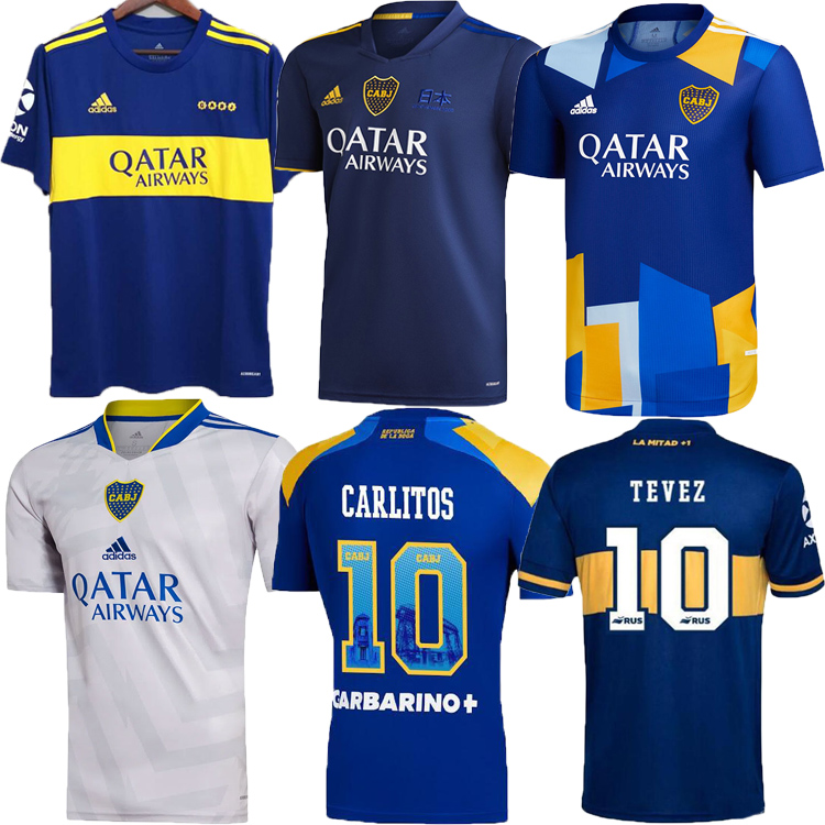 2021 2022 Boca Juniors soccer Jersey Home Away GAGO OSVALDO CARLITOS PEREZ DE ROSSI TEVEZ PAVON JRS MEN 21 22 White Blue football shirt, Black;red
2021 2022 Boca Juniors soccer Jersey Home Away GAGO OSVALDO CARLITOS PEREZ DE ROSSI TEVEZ PAVON JRS MEN 21 22 White Blue football shirt, Black;red
