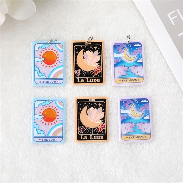30PC 12 Tarot Card Charms Punk Magical Divination Game Crafts Necklace Earring Keychain Diy Making Acrylic Pendant Y1217
30PC 12 Tarot Card Charms Punk Magical Divination Game Crafts Necklace Earring Keychain Diy Making Acrylic Pendant Y1217