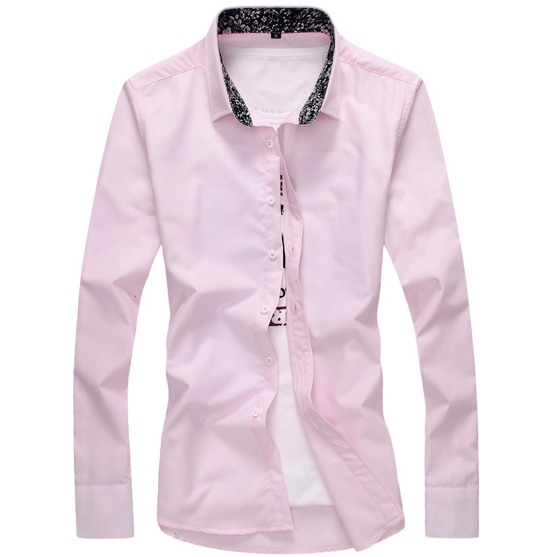 Men's Casual Shirts Men Shirt Tops Men Slim Fit Blouse Long Sleeve Fashion Cotton Pure Color Spring&Autumn Youth Male Long Shir, Rose red
Men's Casual Shirts Men Shirt Tops Men Slim Fit Blouse Long Sleeve Fashion Cotton Pure Color Spring&Autumn Youth Male Long Shir, Rose red