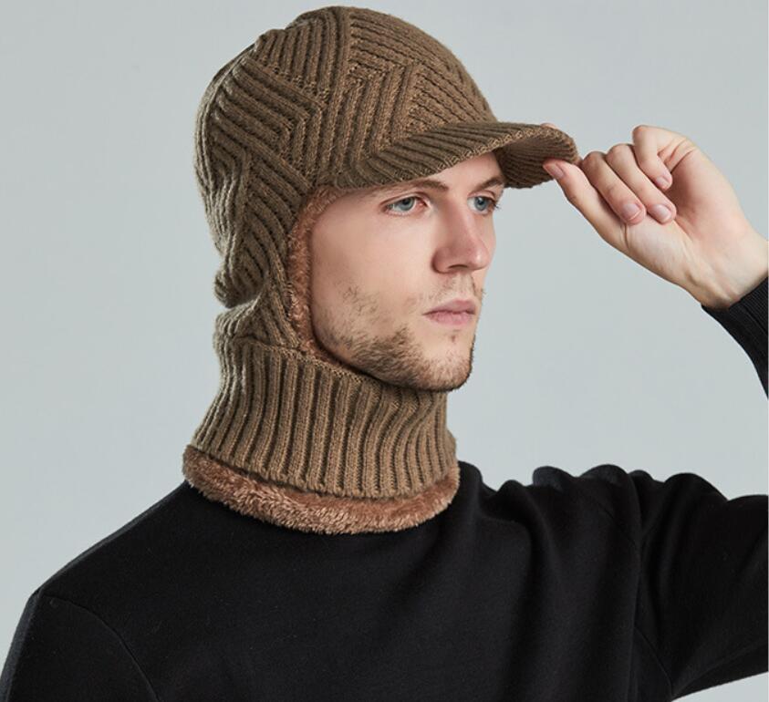 Berets Winter Short Brim Men's Hat Knitted Fashion All-match Casual Wool Plus Velvet Ear Protection Warm Cap
Berets Winter Short Brim Men's Hat Knitted Fashion All-match Casual Wool Plus Velvet Ear Protection Warm Cap