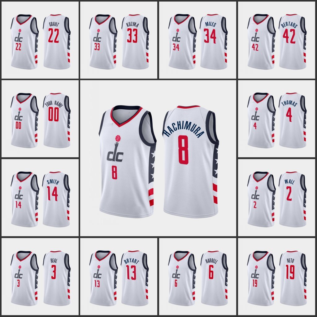 Washington's Wizards's Men Raul Neto Spencer Dinwiddie Bradley Beal John Wall Rui Hachimura Custom's City's Edition White Jersey, Black;red
Washington's Wizards's Men Raul Neto Spencer Dinwiddie Bradley Beal John Wall Rui Hachimura Custom's City's Edition White Jersey, Black;red
