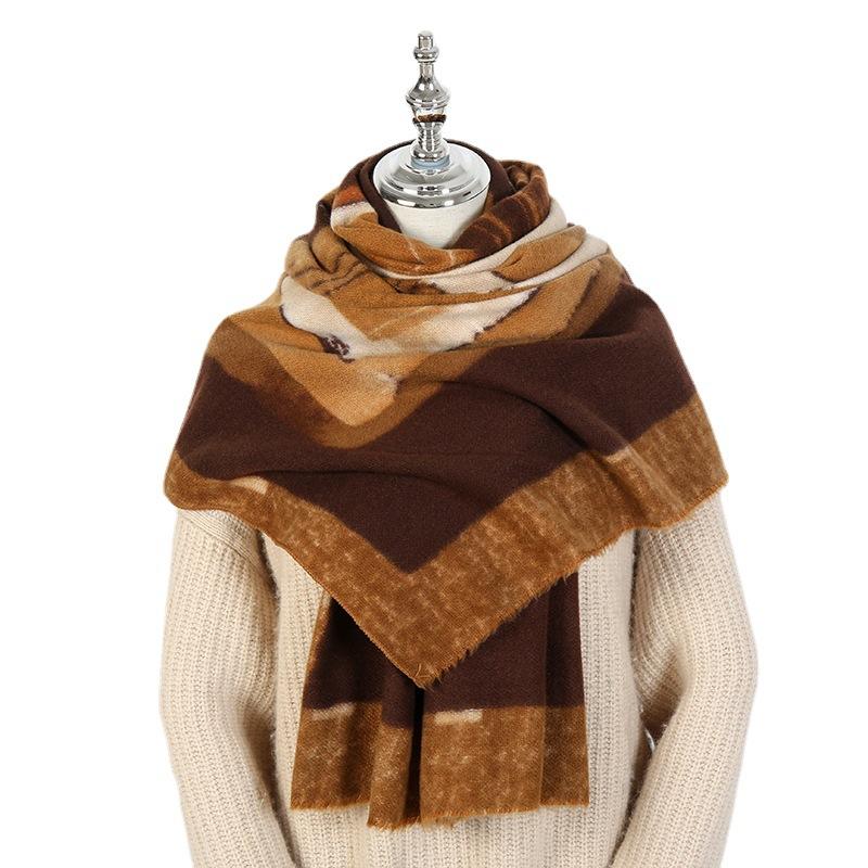 Hats, Scarves & Gloves Sets Ladies Scarf Imitation Cashmere Long Autumn And Winter Warm Travel Shawl Blanket Decorative Towel
Hats, Scarves & Gloves Sets Ladies Scarf Imitation Cashmere Long Autumn And Winter Warm Travel Shawl Blanket Decorative Towel