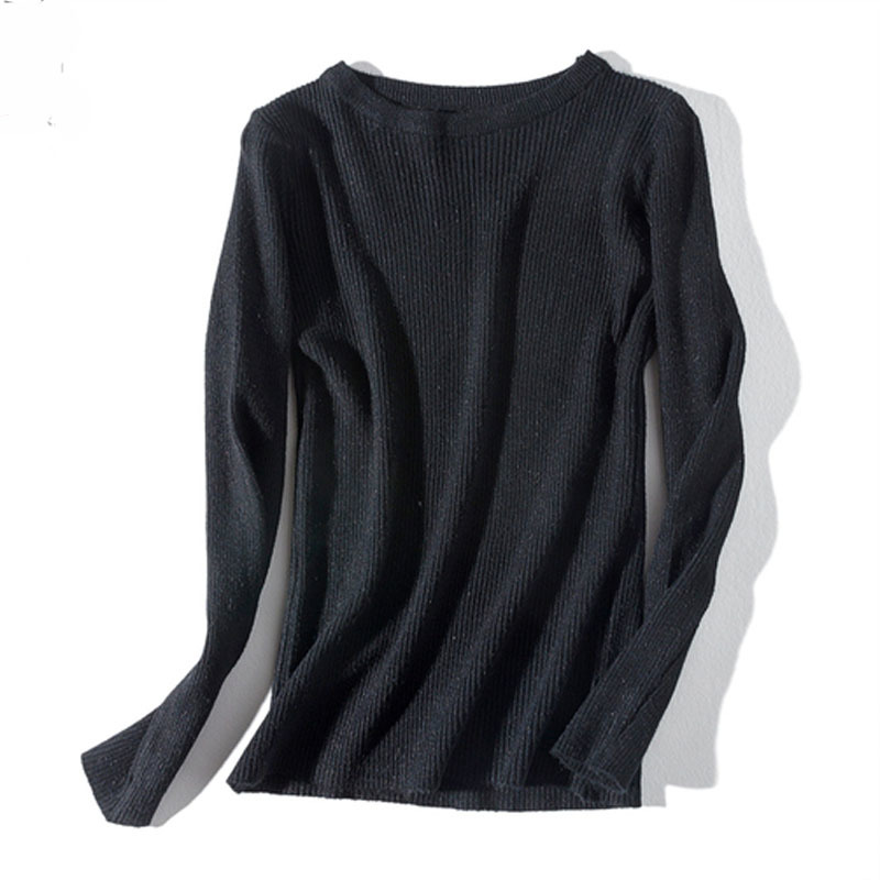 O-neck Casual Solid Sweater Women Sweaters Pullovers Long Sleeve Women Sweaters Winter/autumn Knitted Sweaters 5796 50 210518