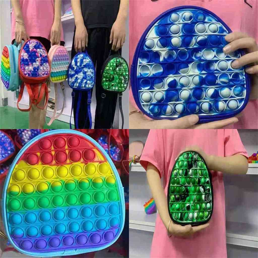 Sensory Fidget Popet Bubble Bag Kids Adult Backpack Rainbow Tie Dye Push Bubbles Board Game Toys Sports Purses Shoulder Bags Handbag Tote Christmas Gift H93RB7N
Sensory Fidget Popet Bubble Bag Kids Adult Backpack Rainbow Tie Dye Push Bubbles Board Game Toys Sports Purses Shoulder Bags Handbag Tote Christmas Gift H93RB7N