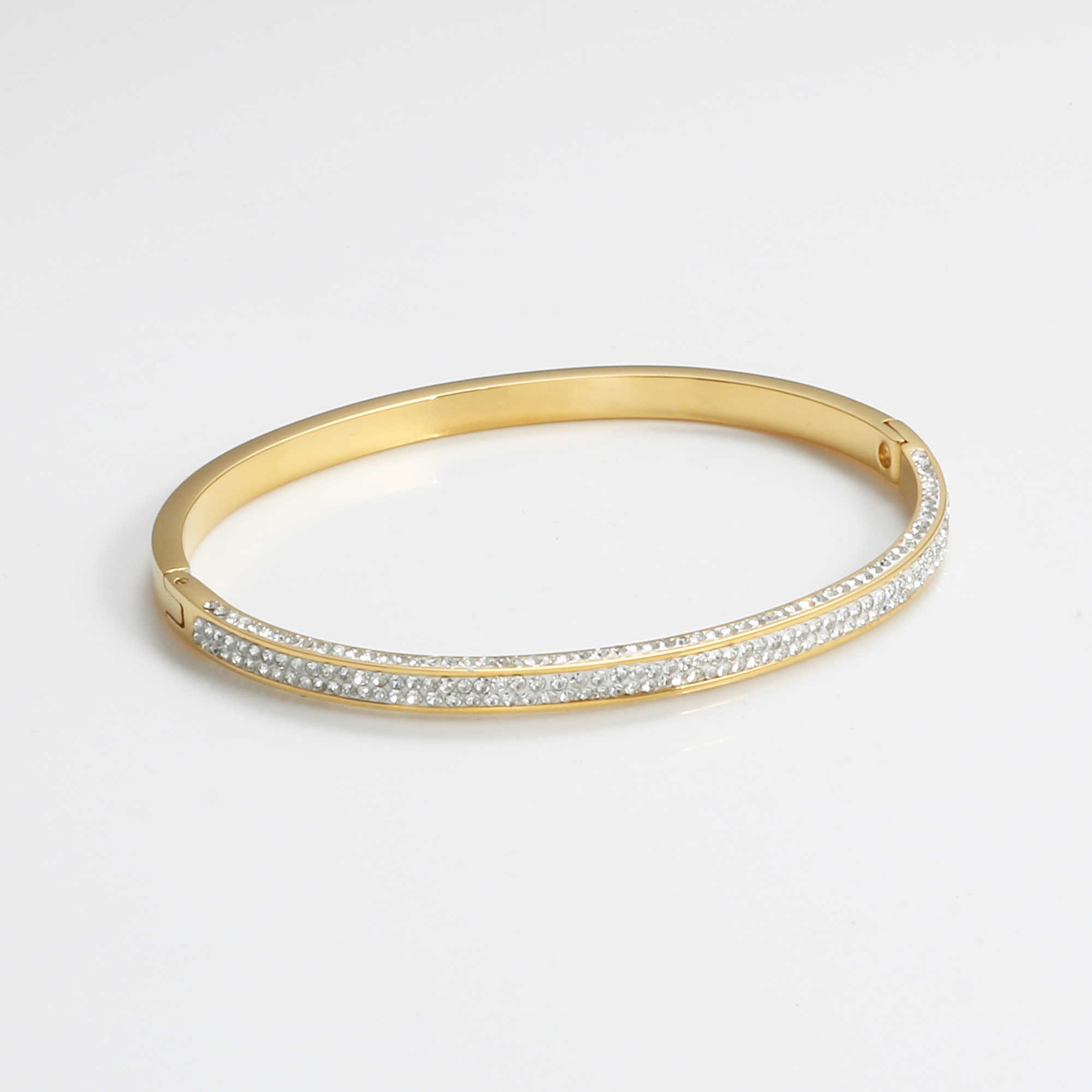 Cz Crystal Cuff Bracelet Fashion Brand Stainless Steel Womens Bracelets & Bangles Understated Luxury Couples Jewelry for Weddiny Q0719
Cz Crystal Cuff Bracelet Fashion Brand Stainless Steel Womens Bracelets & Bangles Understated Luxury Couples Jewelry for Weddiny Q0719