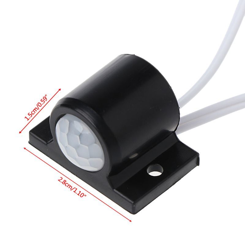 Dc 12V Led Automatic On Off Strip Pir Body Infrared Motion Sensor Switch 40JA