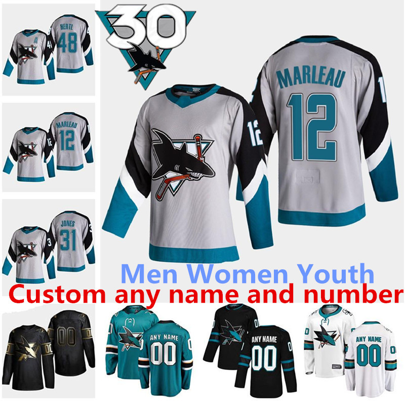 Patrick Marleau Jersey San Jose Sharks Jerseys Hockey Ice Evander Kane Logan Couture Brent Burns Tomas Hertl Joe timo meier Thornton Pavelski Custom Men Women Youth, Women's color 4
Patrick Marleau Jersey San Jose Sharks Jerseys Hockey Ice Evander Kane Logan Couture Brent Burns Tomas Hertl Joe timo meier Thornton Pavelski Custom Men Women Youth, Women's color 4