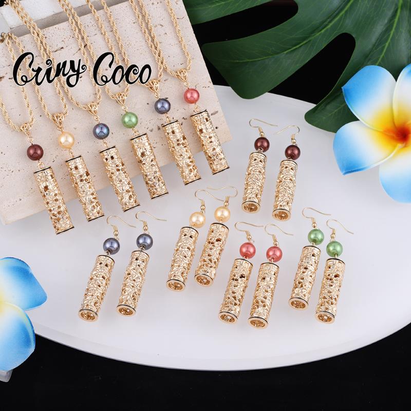 Earrings & Necklace Hawaiian Fashion Jewelry Sets Colorful Pearl Gold Polynesian Pendant Necklaces Earring Set Wholesale For Women Party Wed, As pic
Earrings & Necklace Hawaiian Fashion Jewelry Sets Colorful Pearl Gold Polynesian Pendant Necklaces Earring Set Wholesale For Women Party Wed, As pic